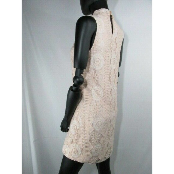 C Label High Chocker Crochet Lace Dress - Picture 6 of 12
